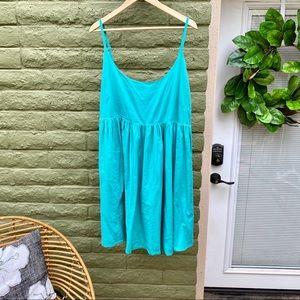 ASOS Curve Blue Layered Dress